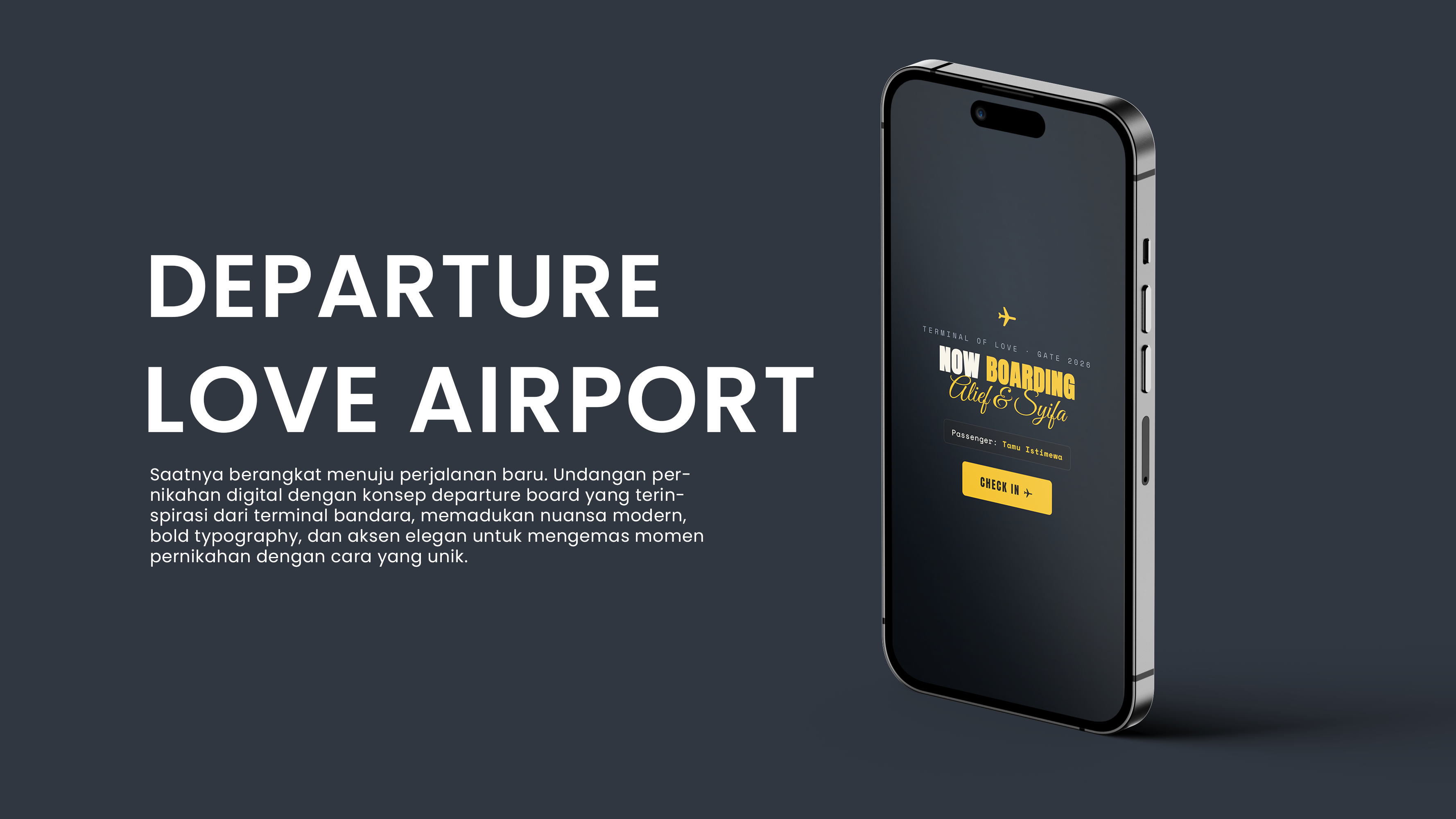 Departure Love Airport